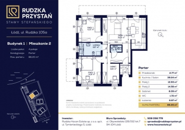 Mieszkanie nr. B1M2